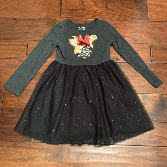 Disney Jumping Beans Limited Edition Minnie Mouse sequin changing dress - Picture 1 of 5